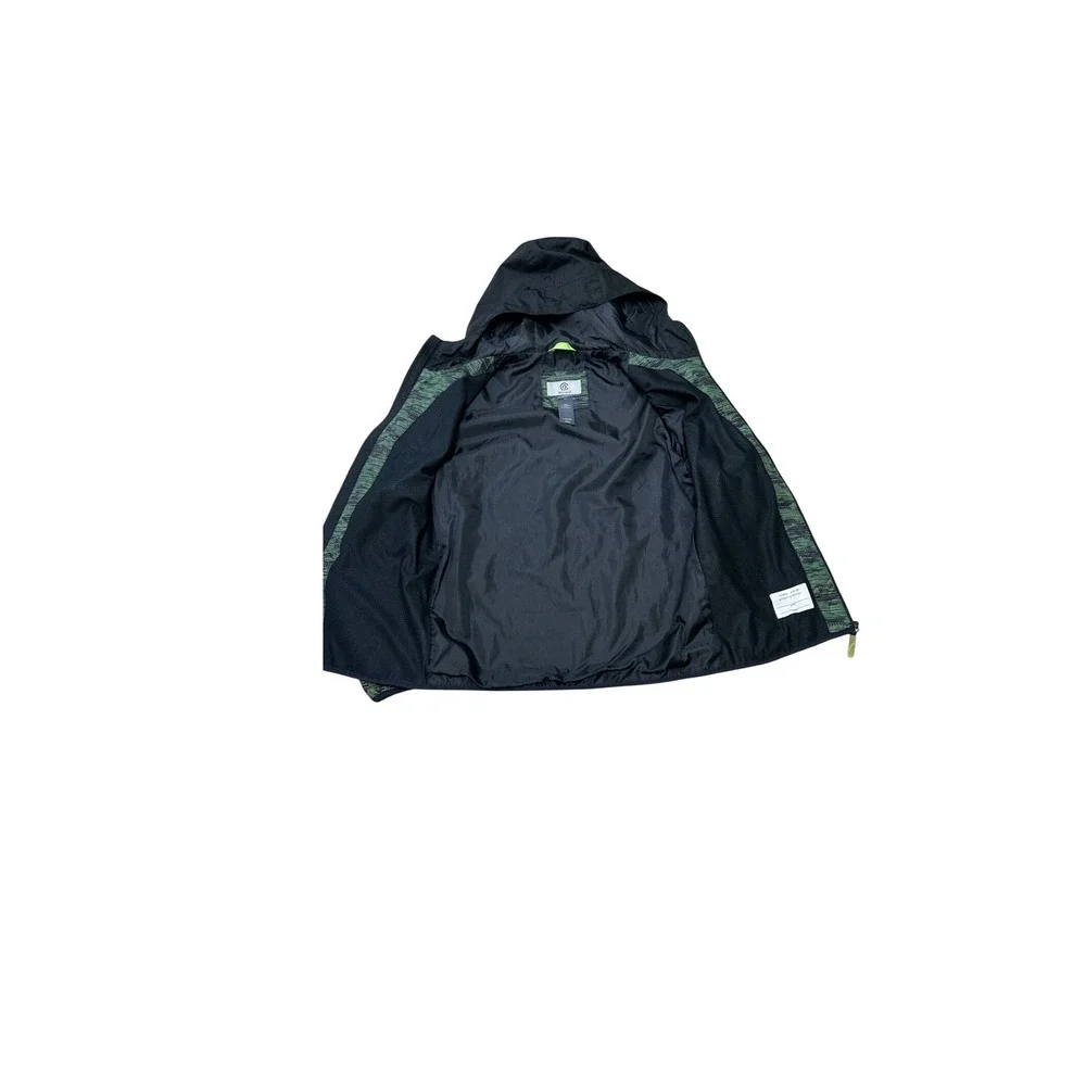 Champion Kids Green Camo Hooded Zip Up Jacket - Size‎ S (6-7)